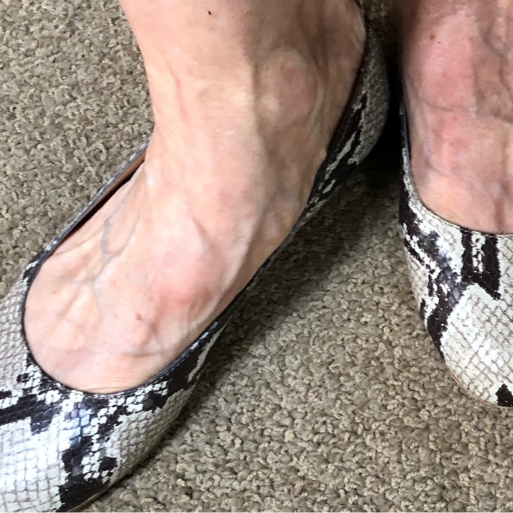 Gorgeous Python print Marina Rinaldi flats! - Picture 7 of 16